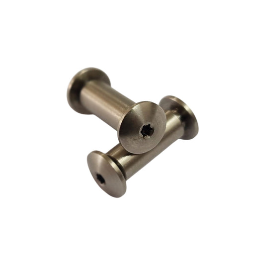 Domed T6 Pivot Screw With Barrel Set