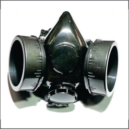 Mask Respirator Double With Cartridge