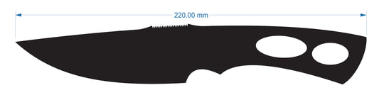 Hunter05 - 3x220mm 440C