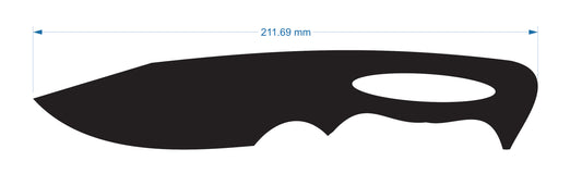 Hunter12 - 3x211mm 440C
