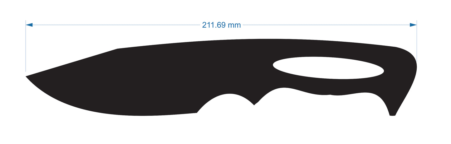 Hunter12 - 3x211mm 440C