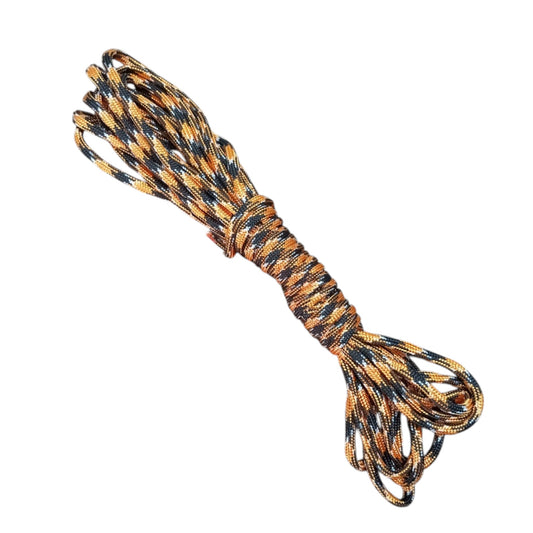 Paracord Black/Brown/White 5m