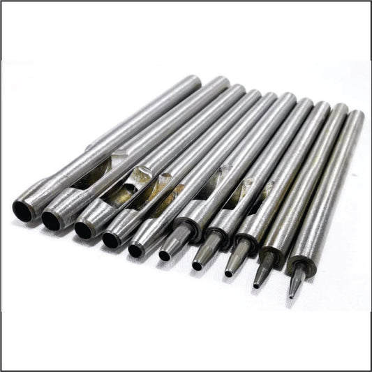 Punch Set Round 0.5-5.0mm (10)