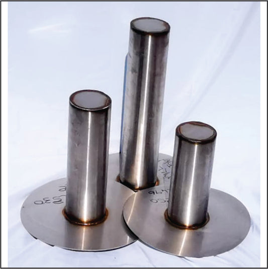 Sulphur Pot 100mmx450mm - Fit in Kiln