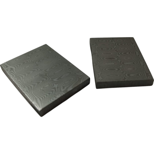 Zlad SS Damascus Drop Bolsters 4x25x30mm