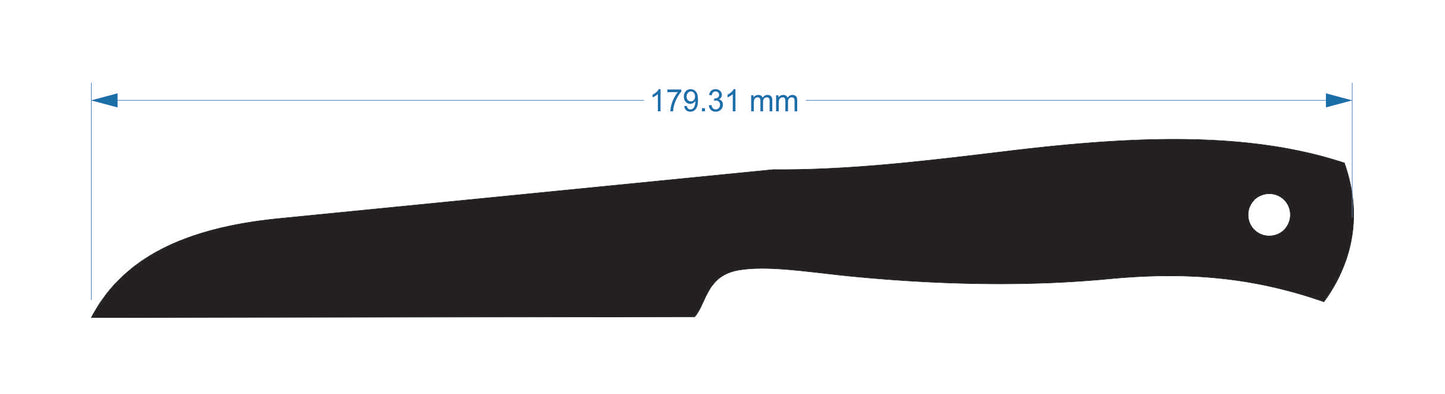 Utility56 Veggie Knife - 3X180mm 440C