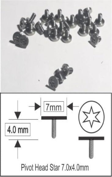 Pivot Head Star T27 7.0mmx4mm
