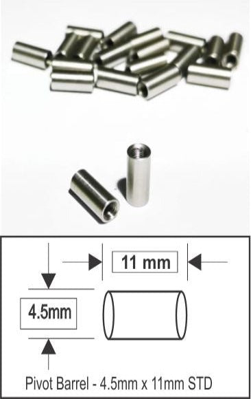Pivot Barrel - 4.5mm x 11mm