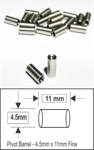 Pivot Barrel - 4.5mm x 11mm Fine