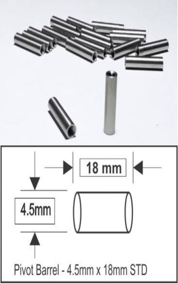 Pivot Barrel - 4.5mm x 18mm