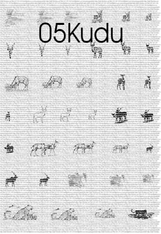 Negatives for etching - 05Kudu+