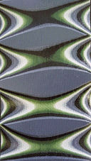 G10 - Black/BlueGrey/White/FGrn 6.0mm Sm