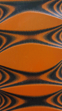 G10 - Hunter Orange/Black 6.0mm Smooth