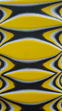 G10 - Yellow/White/Black 6.0mm Smooth