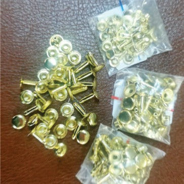 Leather Rivets BP Brass 12mm (20Sets)