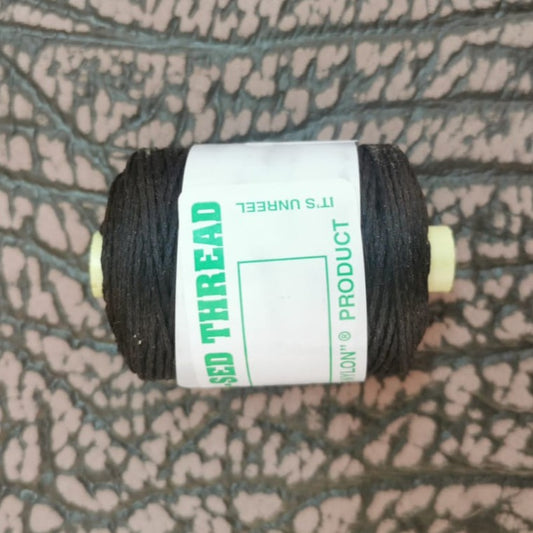 Wax thread - Flat Cotton D/Brown 100m