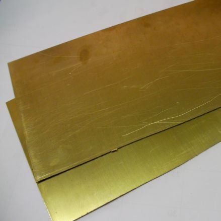 Brass Sheet 1.2x390x200mm