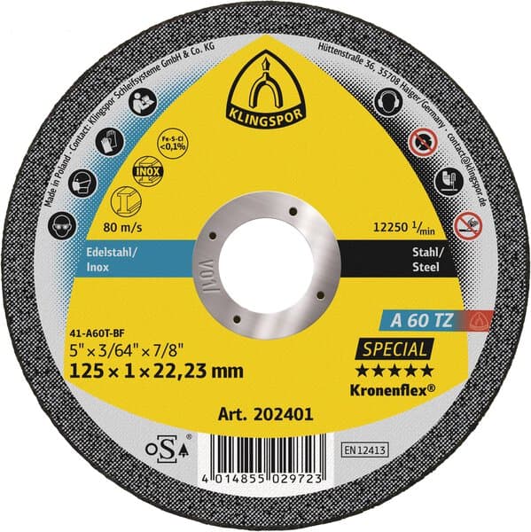 A60 TZ Cutting Off Wheel 115x22mm