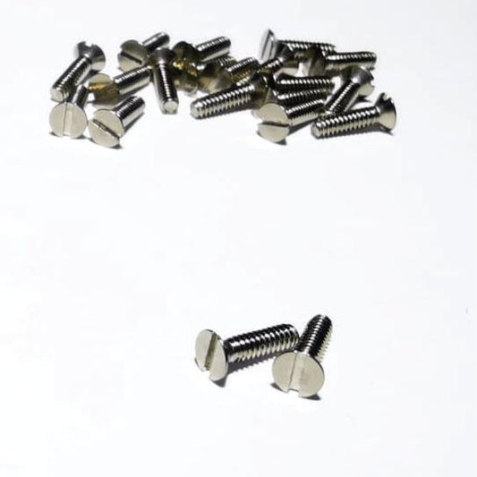 Screw M1.6x06mm Countersunk Slotted