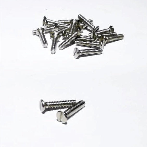 Screw M1.6x08mm Countersunk Slotted