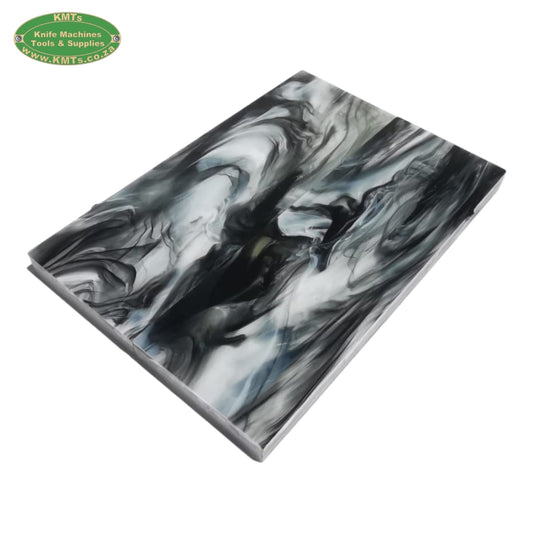 Acrylic Marble Black and White