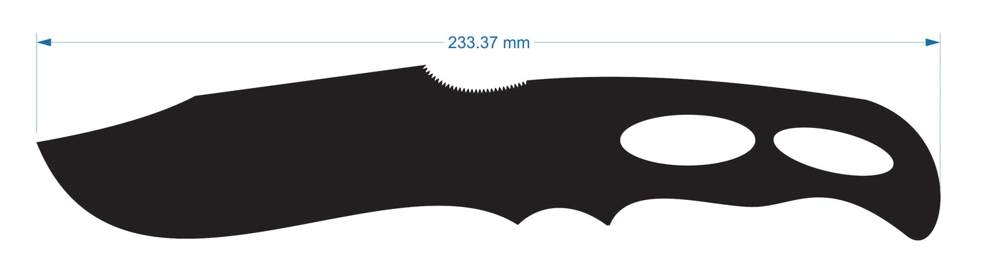 Hunter09 - 3x233mm 440C