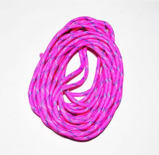 Paracord 330 - 92 Pink with Blue line 5m