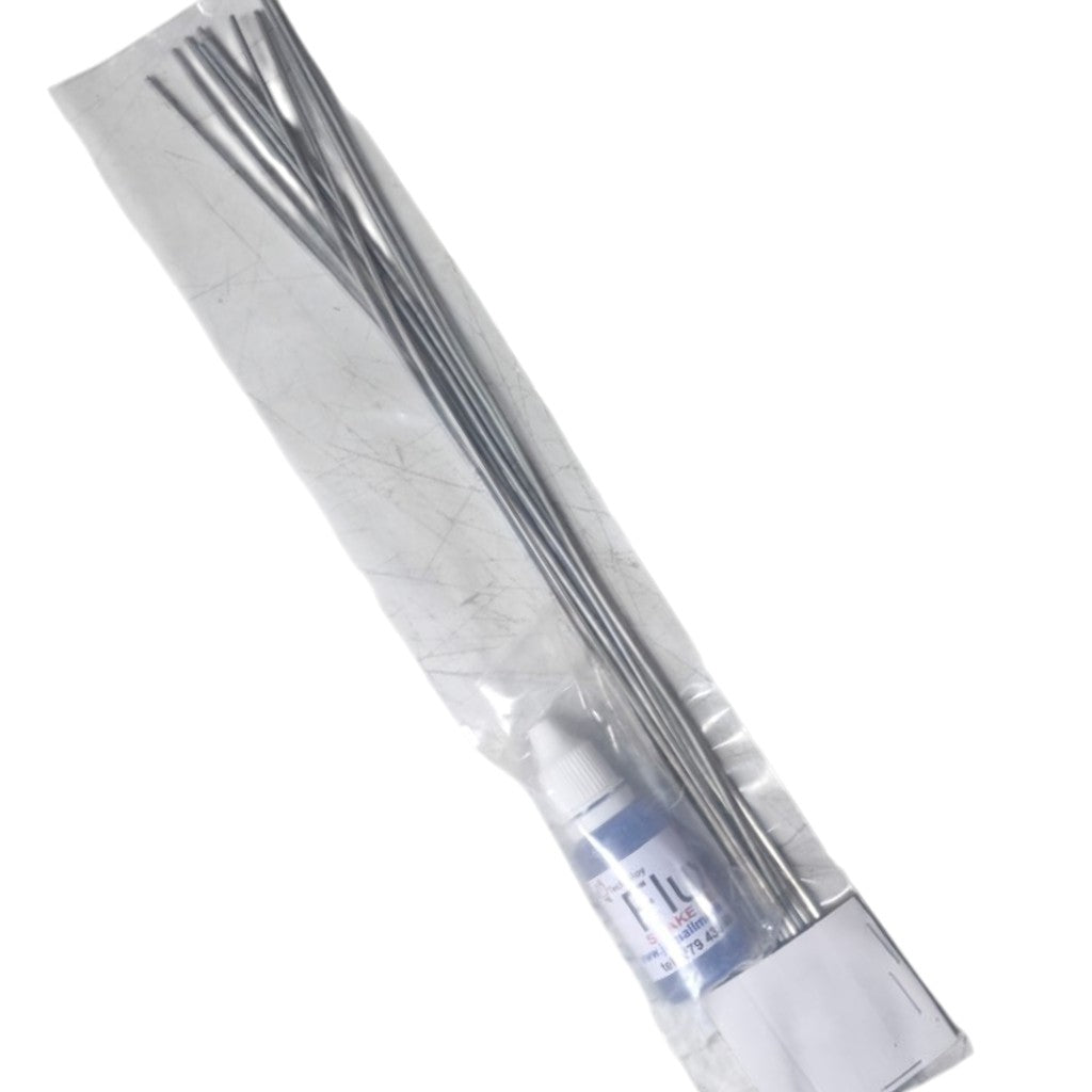 Techniloy - 0.08g (10-13 Rods)  & 1xFlux