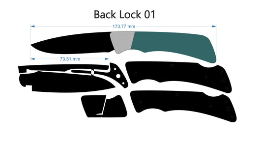 Back-Lock Lem Set - 3.3mm 440C