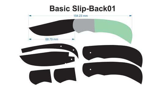 BasicSlipBack - 3.3mm AEBL w/t SS liners