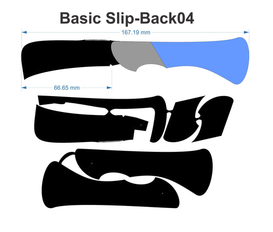 Curved Biltong S/Back Kit - 167/101/68mm