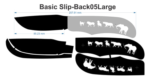 Slip-Back Big-5L - 208/117/91mm