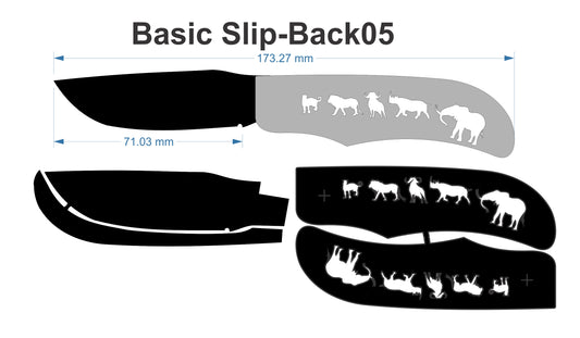 Slip-Back Big-5 - 174/98/ 76mm
