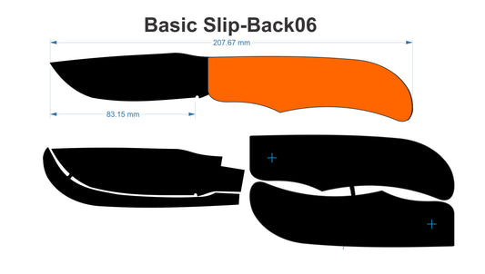 Slip-Back Folder - 174/98/76mm