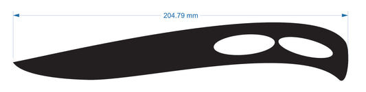 Utility01 - 3x205mm 440C