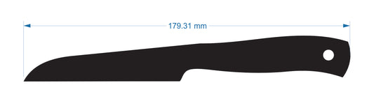 Utility56 Veggie Knife - 3X180mm 440C
