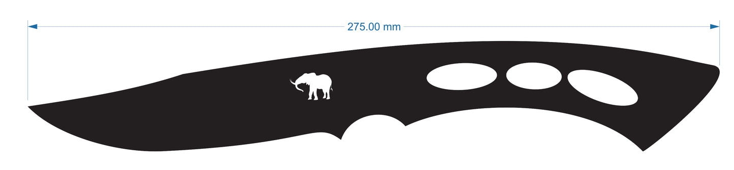 Big-6Elephant - 3x275mm 440C