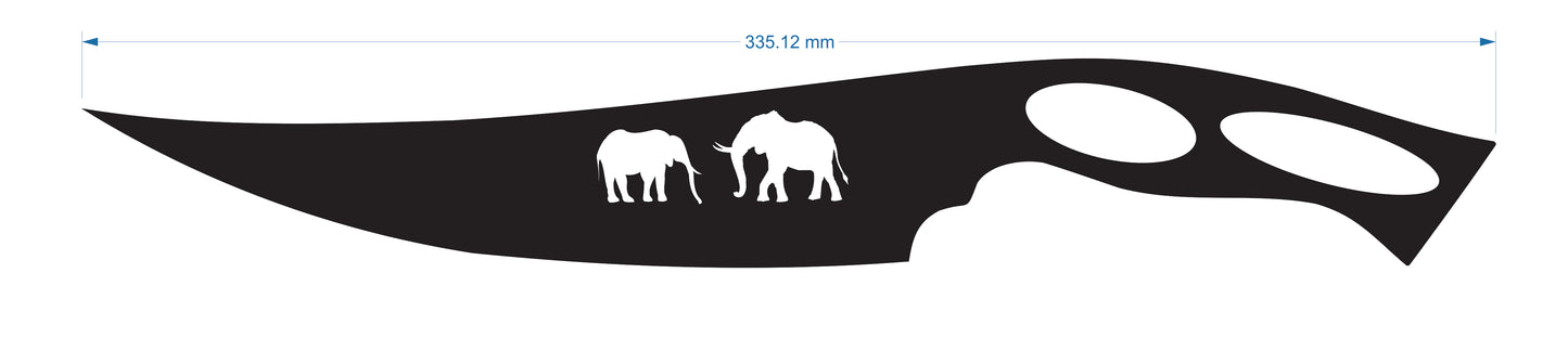 CarverySet10Knife-Elephant - 3x310mm 440