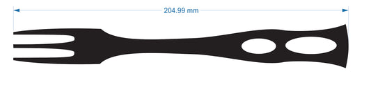 DiningSet01Fork - 2x205mm 440C