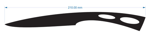 DiningSet01Knife - 2x210mm 440C