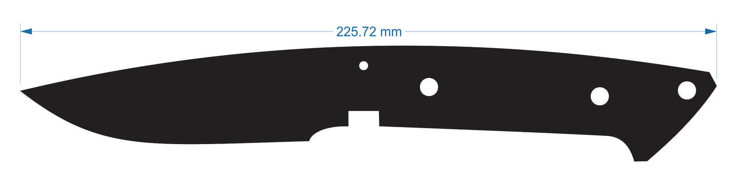NPModelH - 4.3x225mm 440C