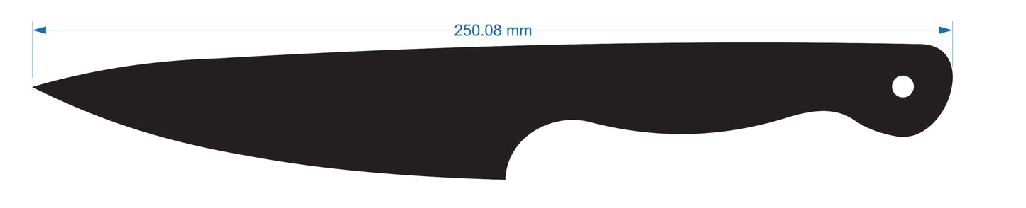 KitchenKnifeMed 3x250 440C