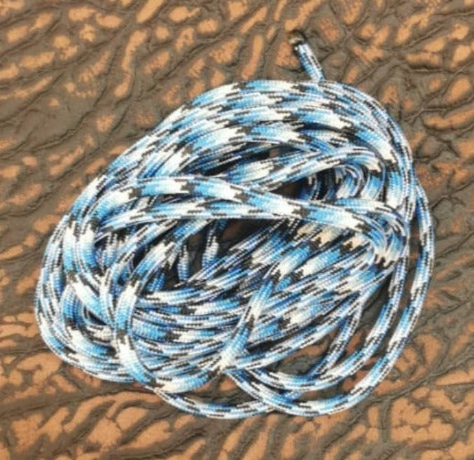 Paracord 550 - Blue Snake (Bl/Whte/Blck)