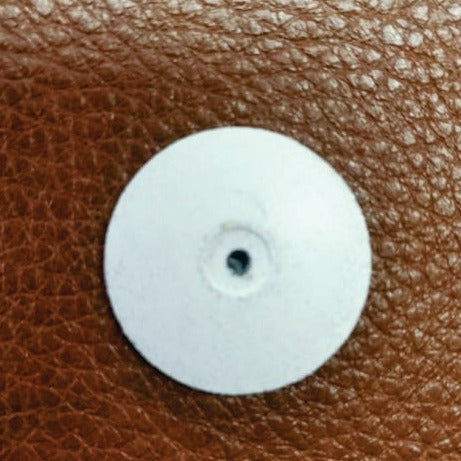 Rubber White Domed Disk