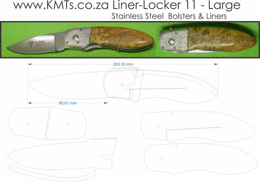 Liner-Lock 11L - 203/122/81mm - Titanium